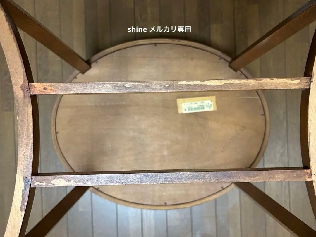 【イタリア製】ヨーロッパ購入品　アンティーク　コレクション　テーブル　オーバル