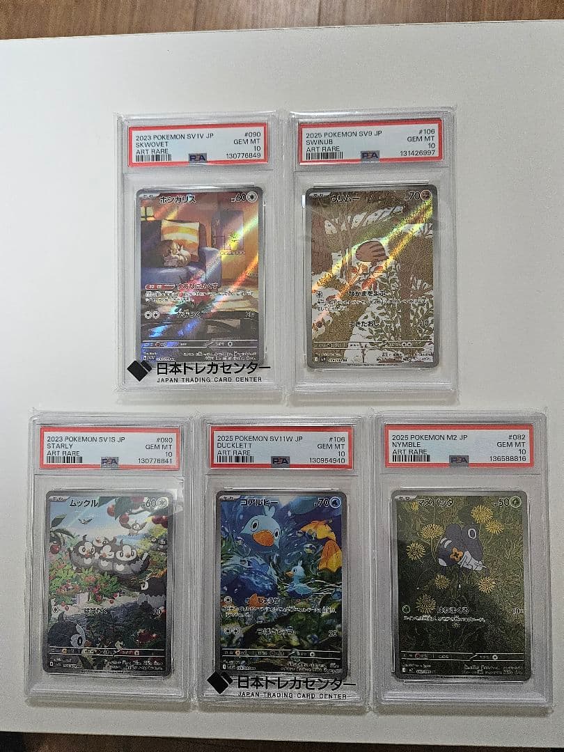 2022 ポケモンSV PSA 10 ホロカード 5枚セット