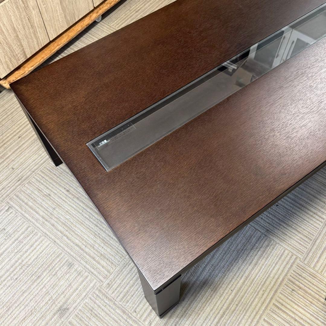 【超美品‼️】高級♪ 120cm幅家具調コタツ リビングこたつ 手元コントローラー