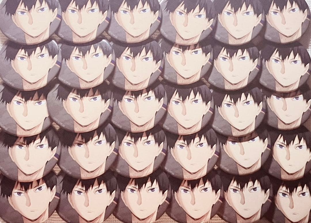 影山飛雄　缶バッジ20個セット