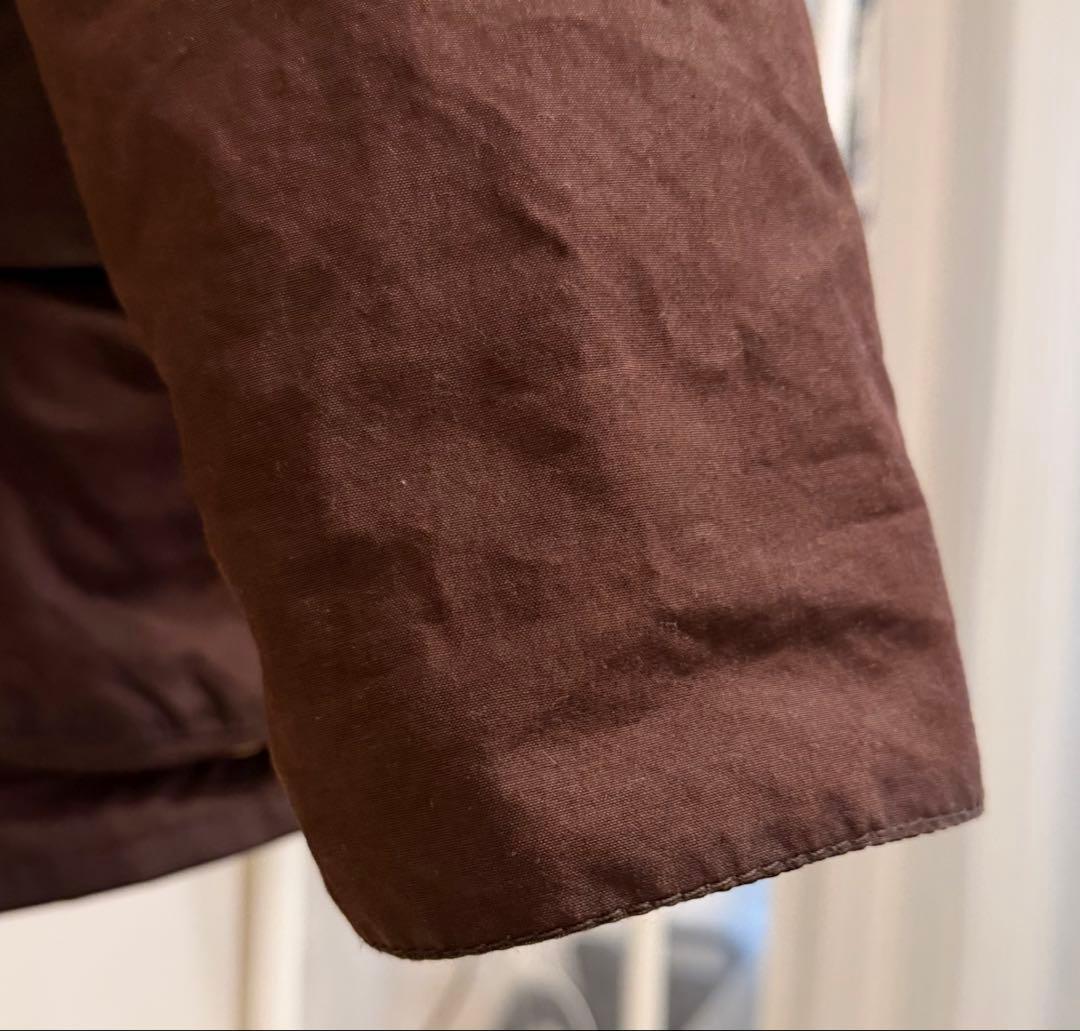 Barbour ブラウンジャケット コーデュロイ襟　slビデイル34