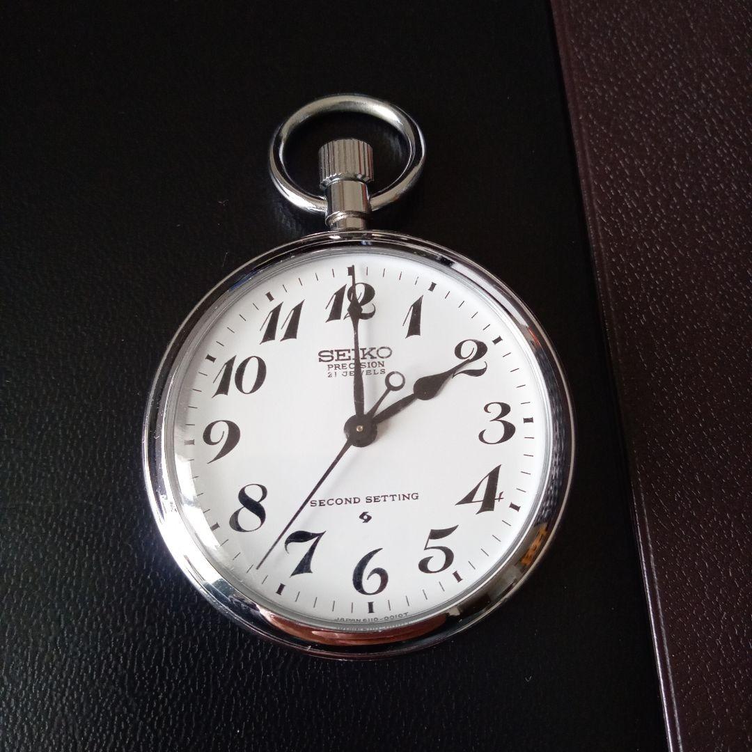 本物国鉄懐中時計稼働品