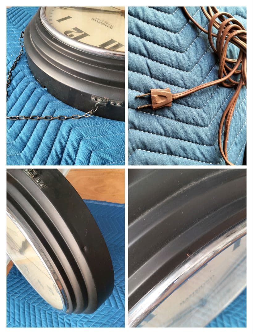 インテリア時計 1930's Hammond Synchronous Wall Clock