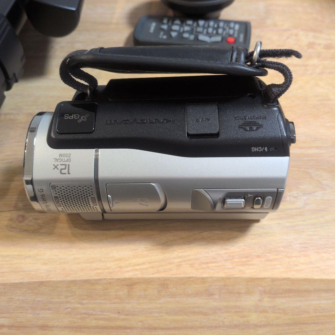 Sony Handycam HDR-CX500 本体 ワイドレンズ 三脚
