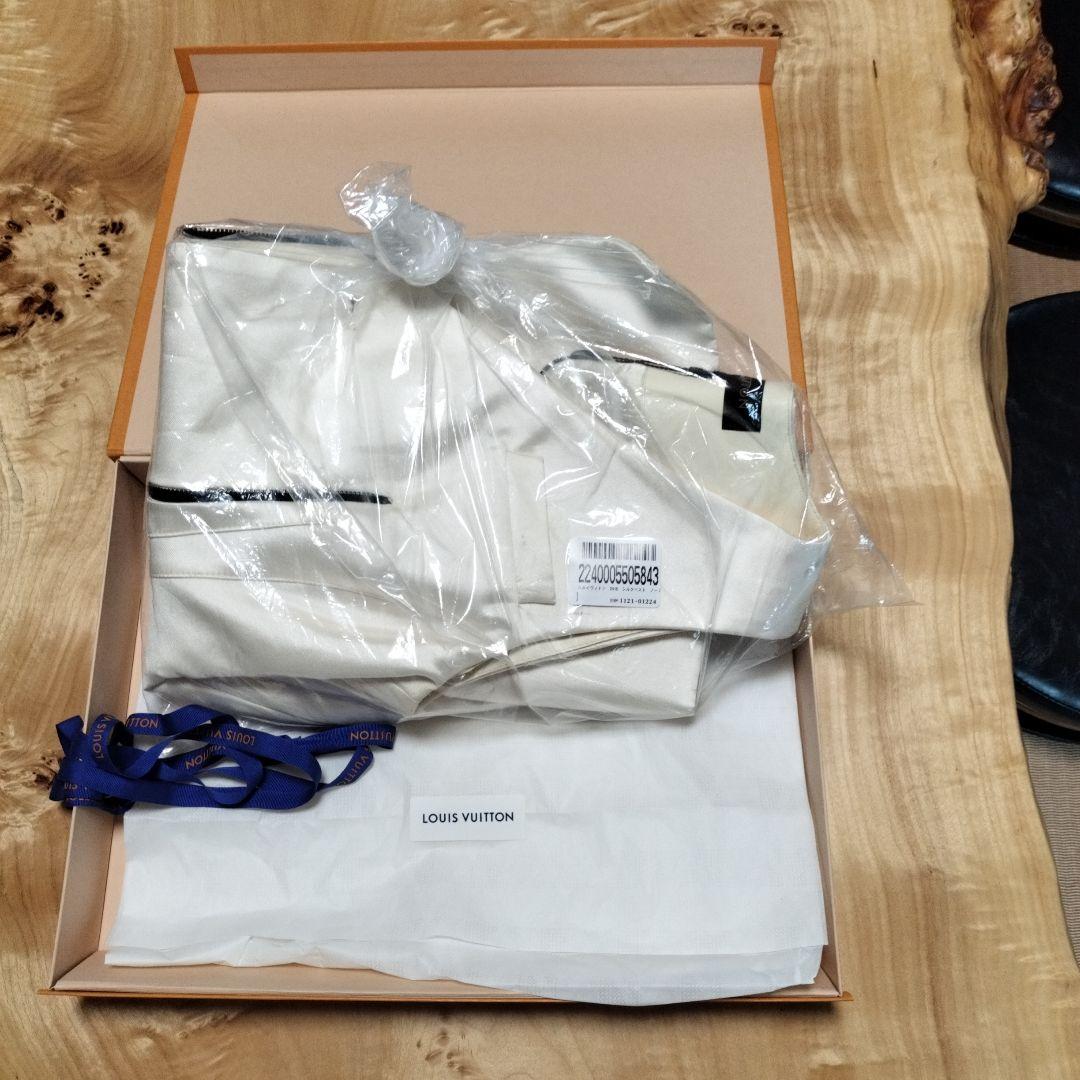 未使用 LOUIS VUITTON 2016 ルイヴィトン シルク ベスト