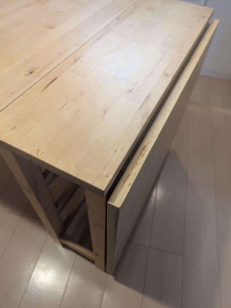 お値下げしました☆IKEA NORDEN ダイニングテーブル バーチ