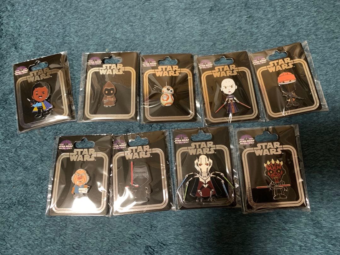 スター・ウォーズ セレブレーション ジャパン2025 限定ピンバッジ　9種セット