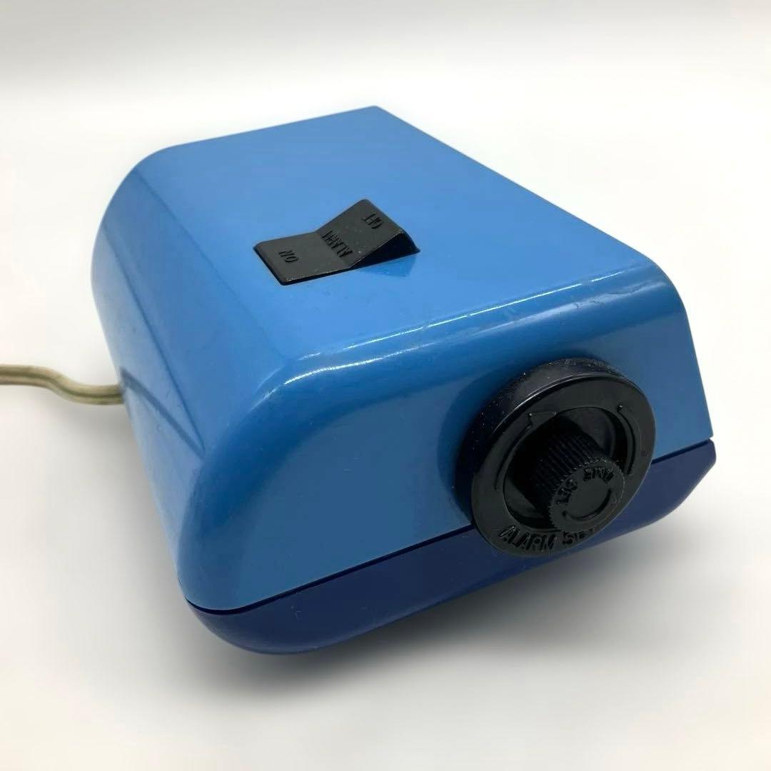 昭和レトロ シチズン ハイリーフカーチス 青 パタパタ時計