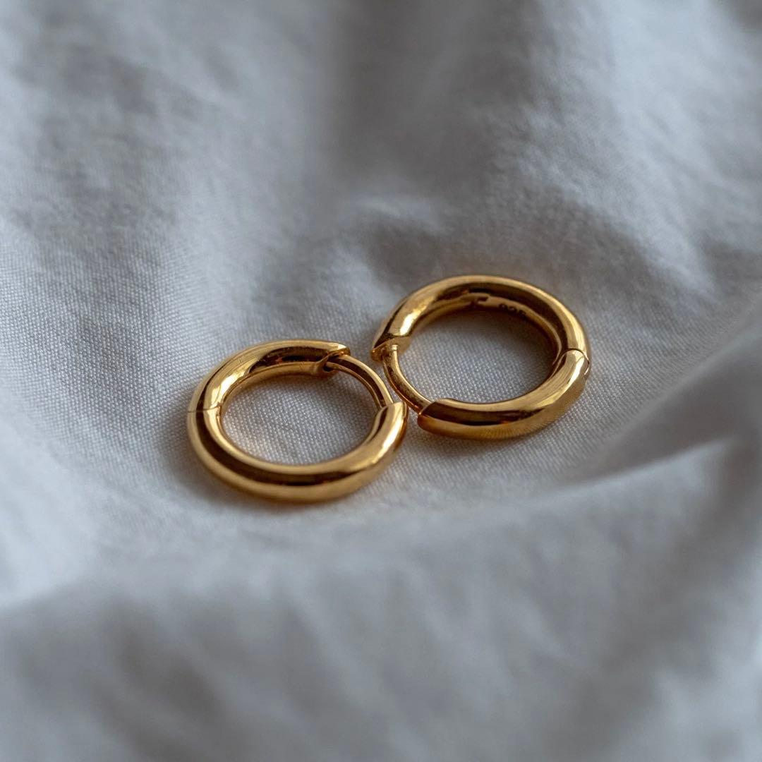 トムウッド Classic Hoop Small Gold ピアス ほぼ未使用