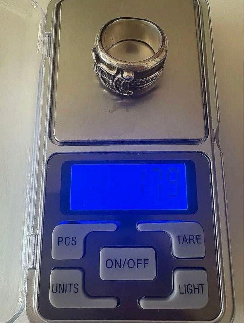 クロムハーツ　指輪　ダガー　リング　16号　ネックレス