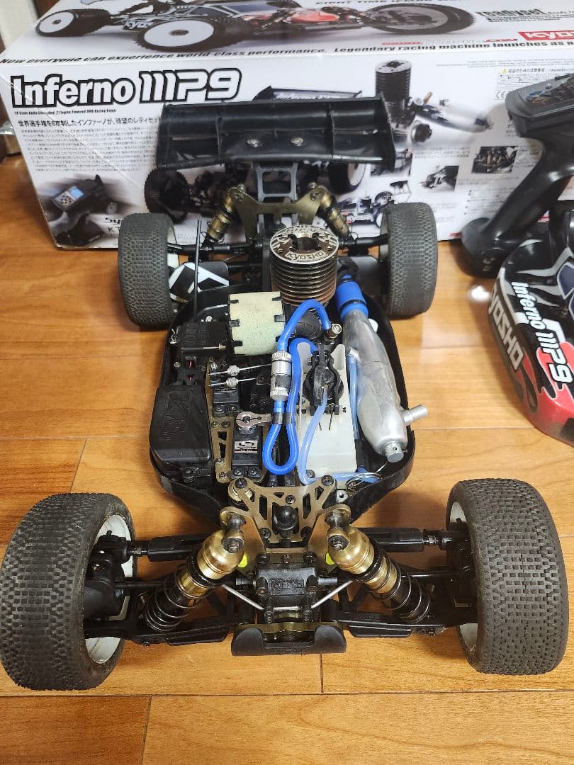 Kyosho Inferno MP9　京商　インファーノ　MP9 送信機　メカ付