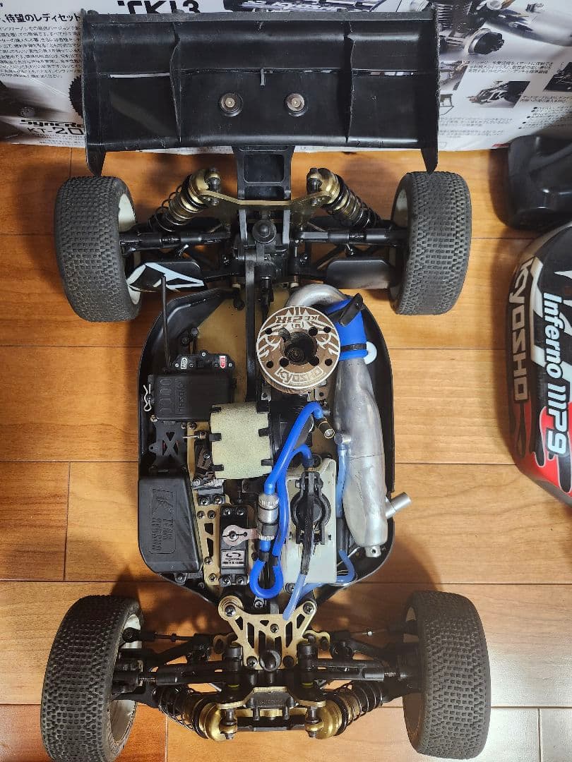Kyosho Inferno MP9　京商　インファーノ　MP9 送信機　メカ付