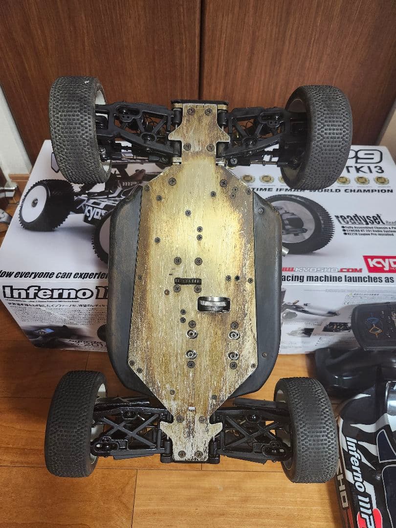 Kyosho Inferno MP9　京商　インファーノ　MP9 送信機　メカ付