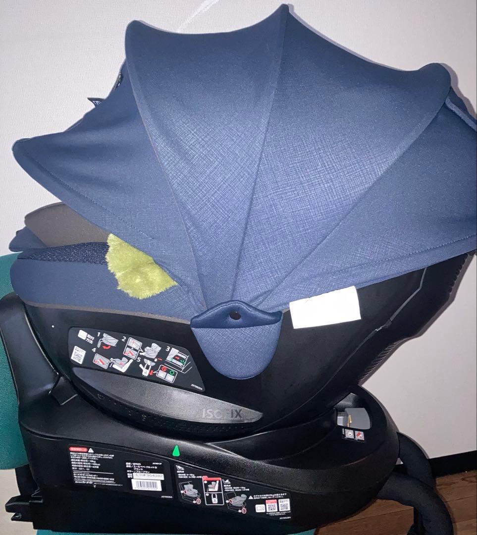 エールベベ⭐️【美品最高位】5iグランス ブルーブランISOFIX