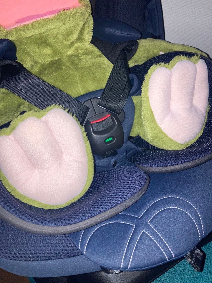 エールベベ⭐️【美品最高位】5iグランス ブルーブランISOFIX