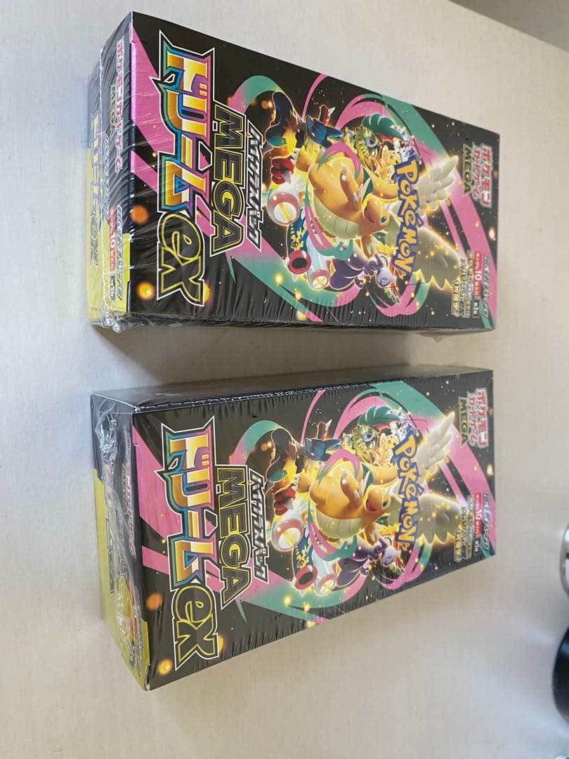 ポケモンカードゲーム MEGAドリームex シュリンク付き 2box