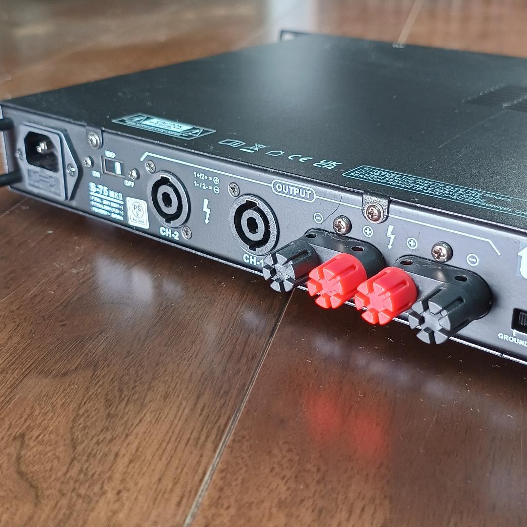 Thomann S-75 MkII パワーアンプ プロケーブル絶賛の音質