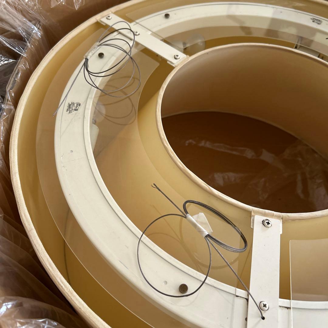 YAMAGIWA BAUMN ペンダントライト ホワイト Φ600mm