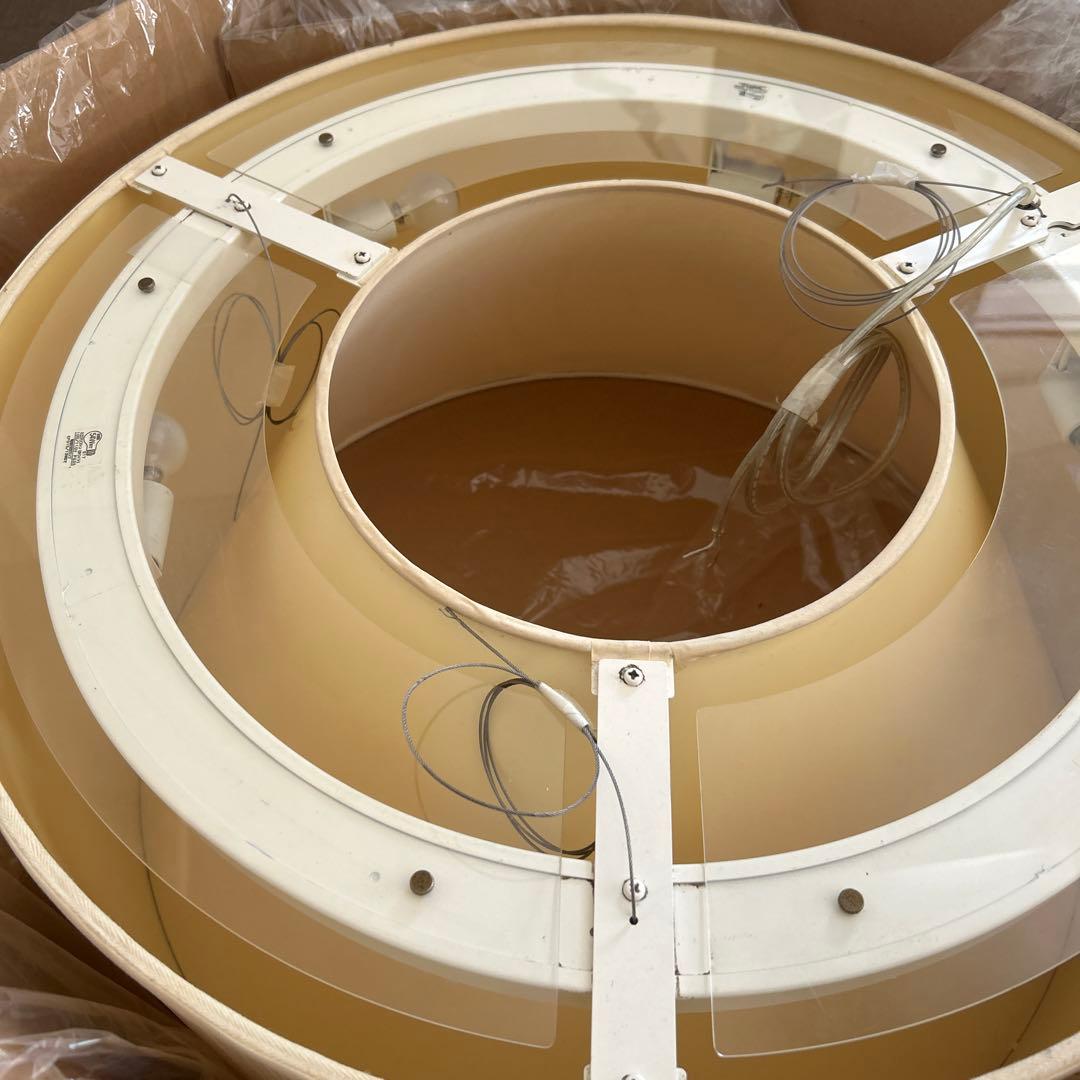 YAMAGIWA BAUMN ペンダントライト ホワイト Φ600mm