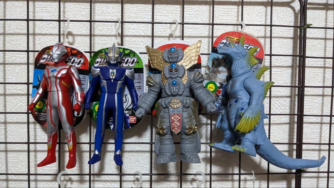 ウルトラマンメビウス　ウルトラヒーロー500　ウルトラ怪獣500　ソフビ
