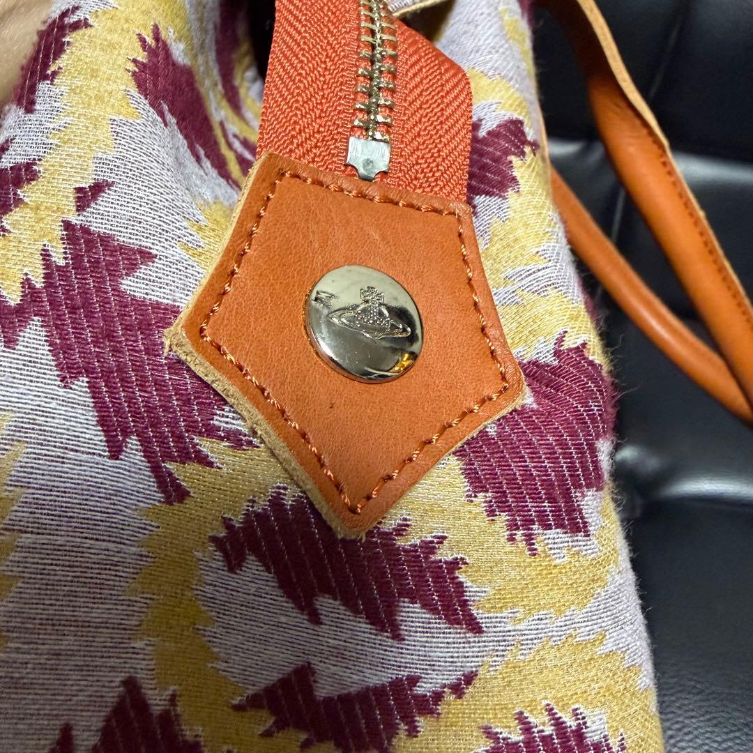 ヴィヴィアンウエストウッド ハンドバッグ ヤスミンバッグ スクイグル柄