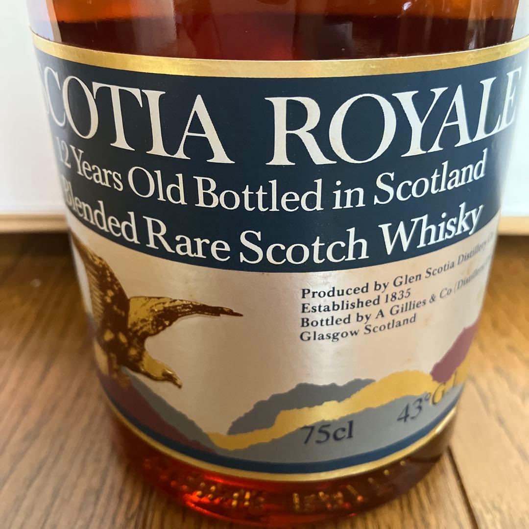 スコシアロイヤル12年，ティーチャーズ12年，他 スコッチウイスキー６本セット