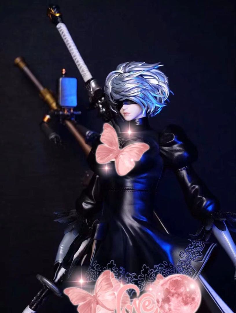 ニーア オートマタ 2B  1/6  ガレージキット ガレキ スタチュー ②⑥