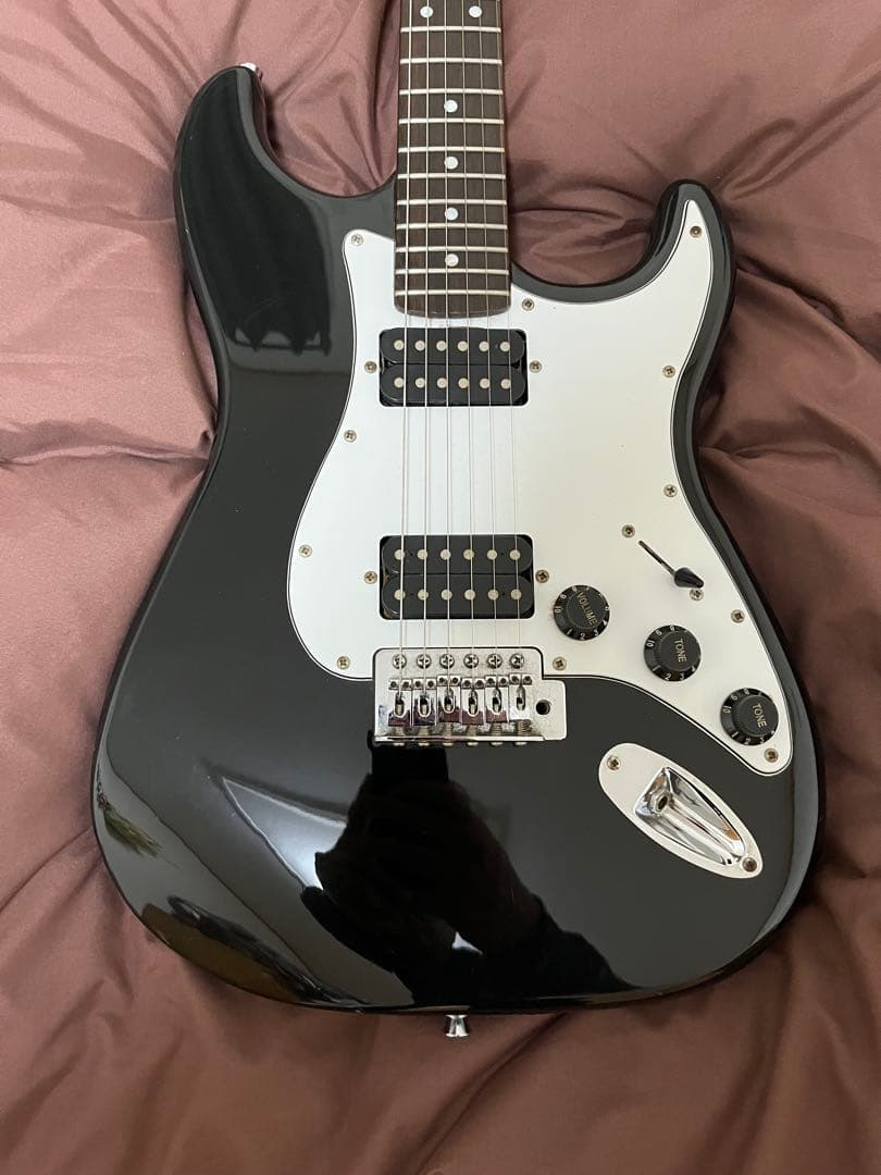 【調整済】Juno ジュノ　ストラト　2ハム　HH エレキギター