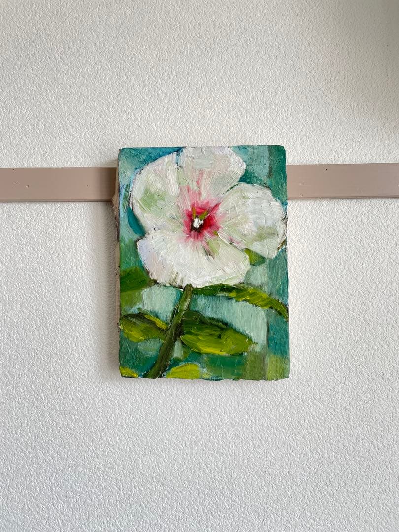 【絵画】アメリカフヨウ（額付きオプションあり）