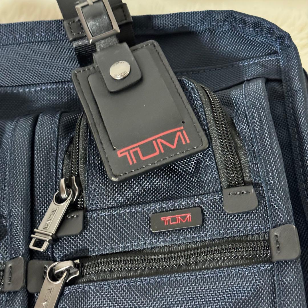 新品未使用✨TUMI トゥミ ビジネスバッグ　2way　ナイロン　ネイビー　廃盤