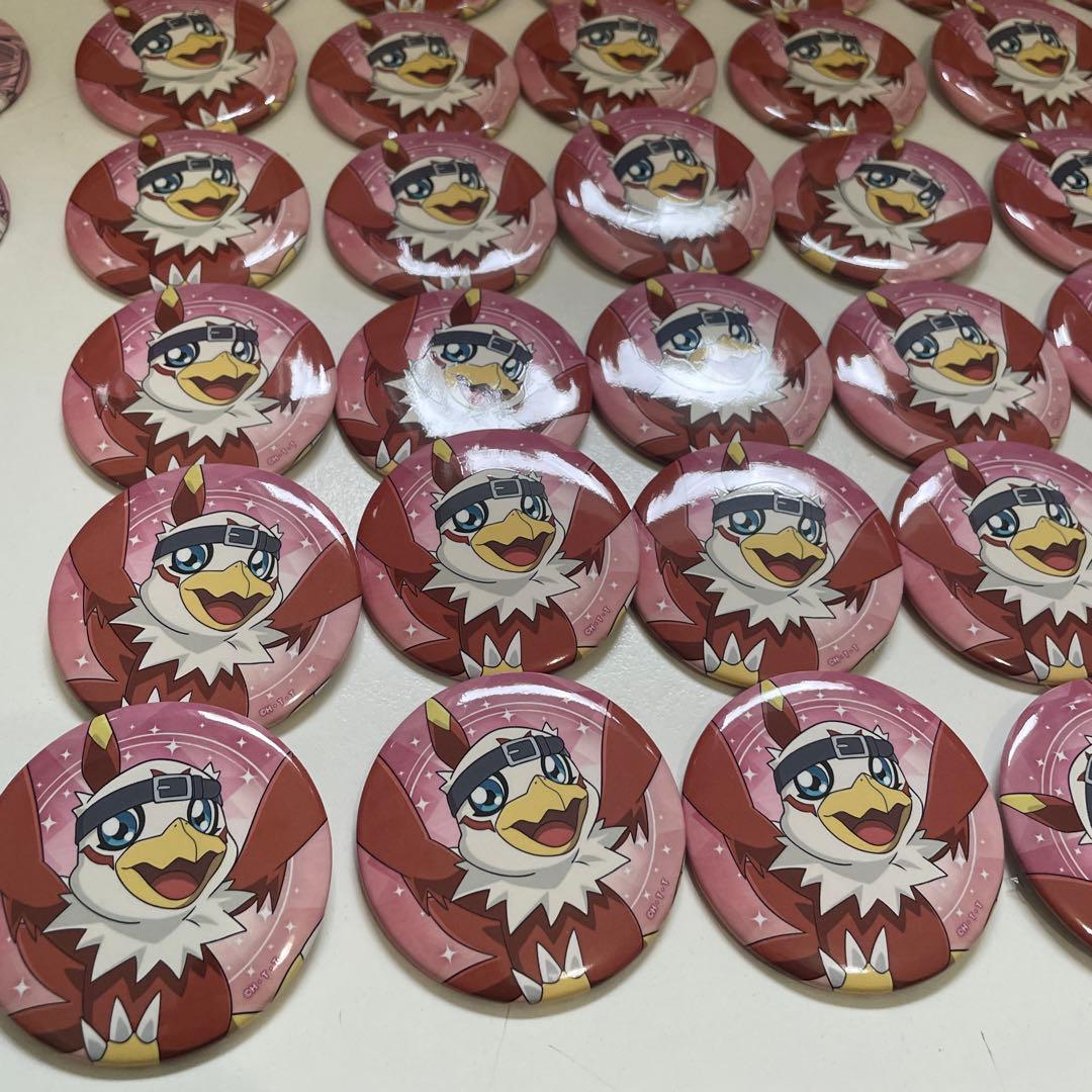 3.デジモンアドベンチャー02 新宿マルイ トレーディング缶バッジ ホークモン