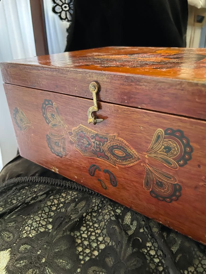 UKフランスの木箱　アンティーク