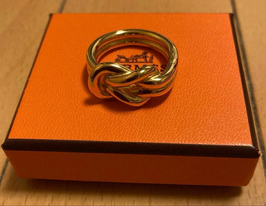 エルメス HERMES 　スカーフリング　アタメ