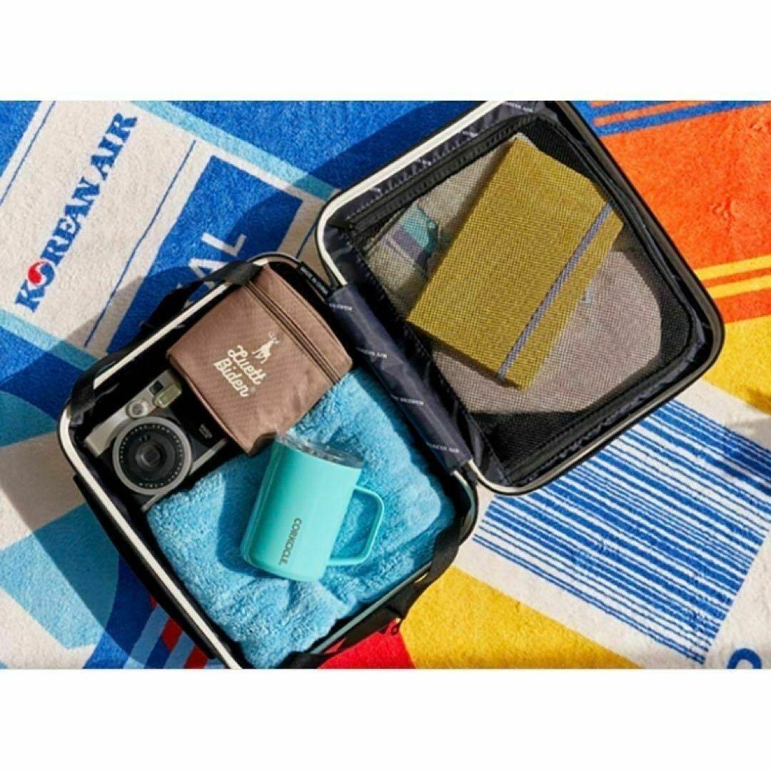 大韓航空 トラベル レディバッグ 2個セット ミニキャリーケース ミニバック