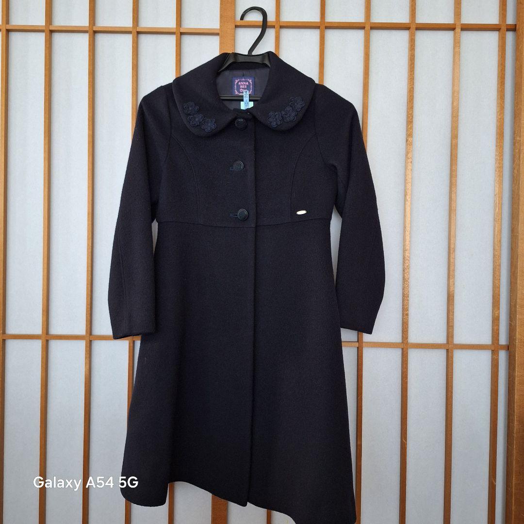くまもんさん専用 ANNA SUI　ネイビー Aラインコート