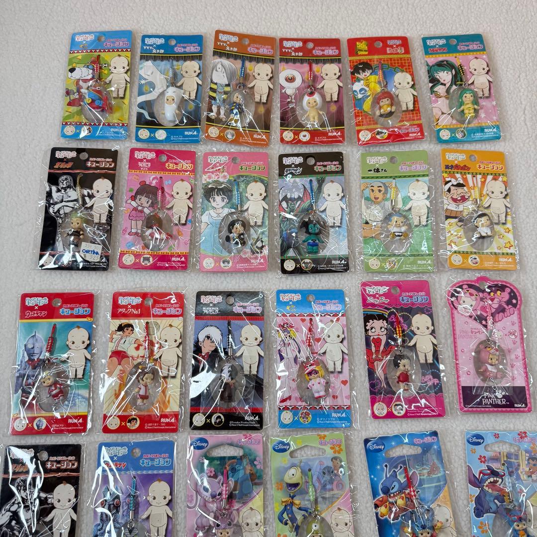 キュージョン　キューピー　いろいろ　まとめ　ディズニー　など　根付け