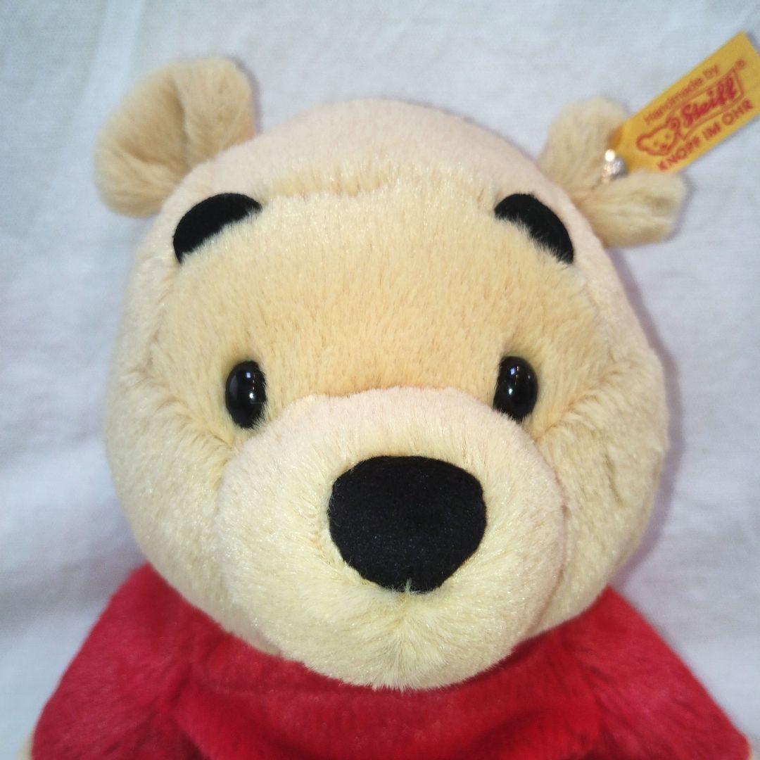 【新品】シュタイフ くまのプーさん ぬいぐるみ 30cm