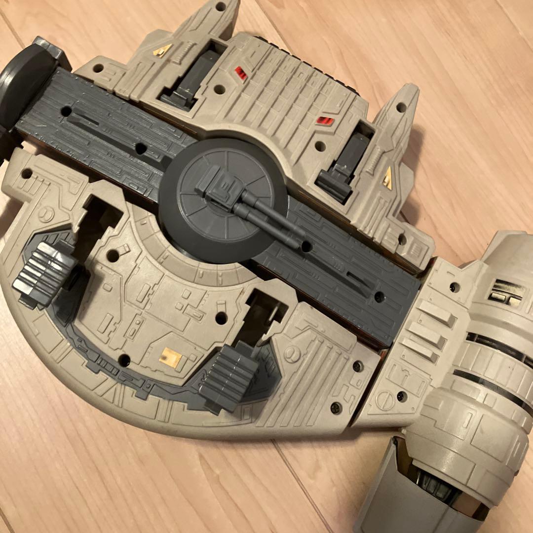 宇宙船型おもちゃ グレー 約30cm