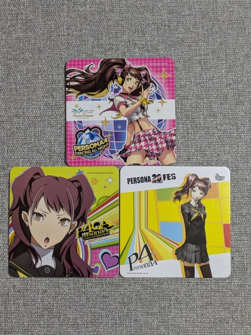 ペルソナ4 ダンシング パセラリゾーツ コースター 久慈川りせ