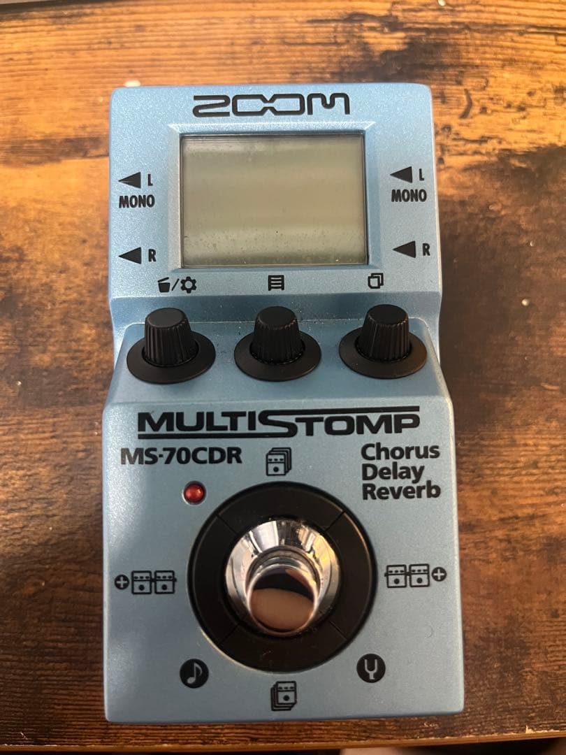 ZOOM MS-70CDR ギターエフェクター