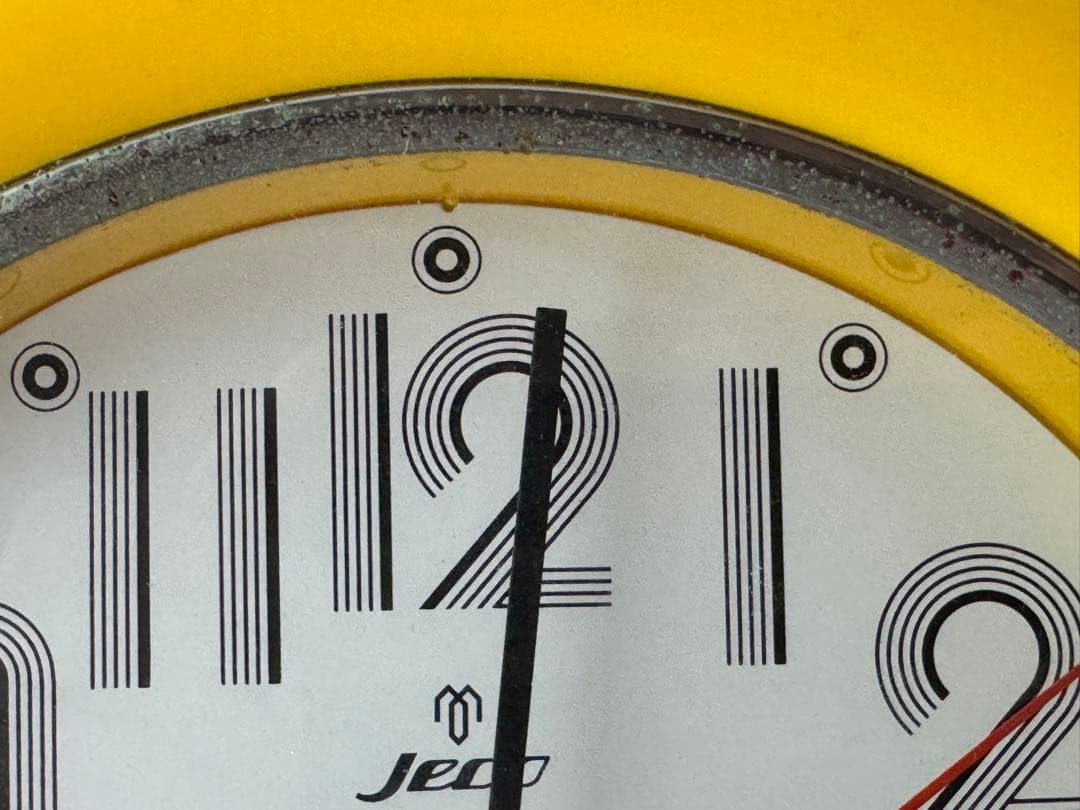 jeco 掛時計 ミッドセンチュリー ポストモダン 1980年代 昭和レトロ