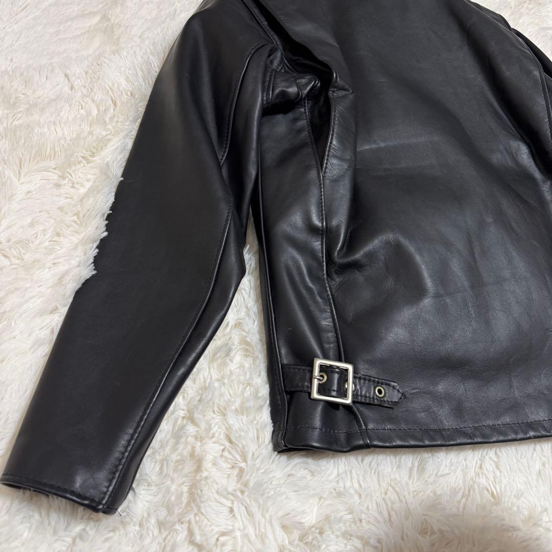 schott USA製　2way ファーインナー付き　レザージャケット　34