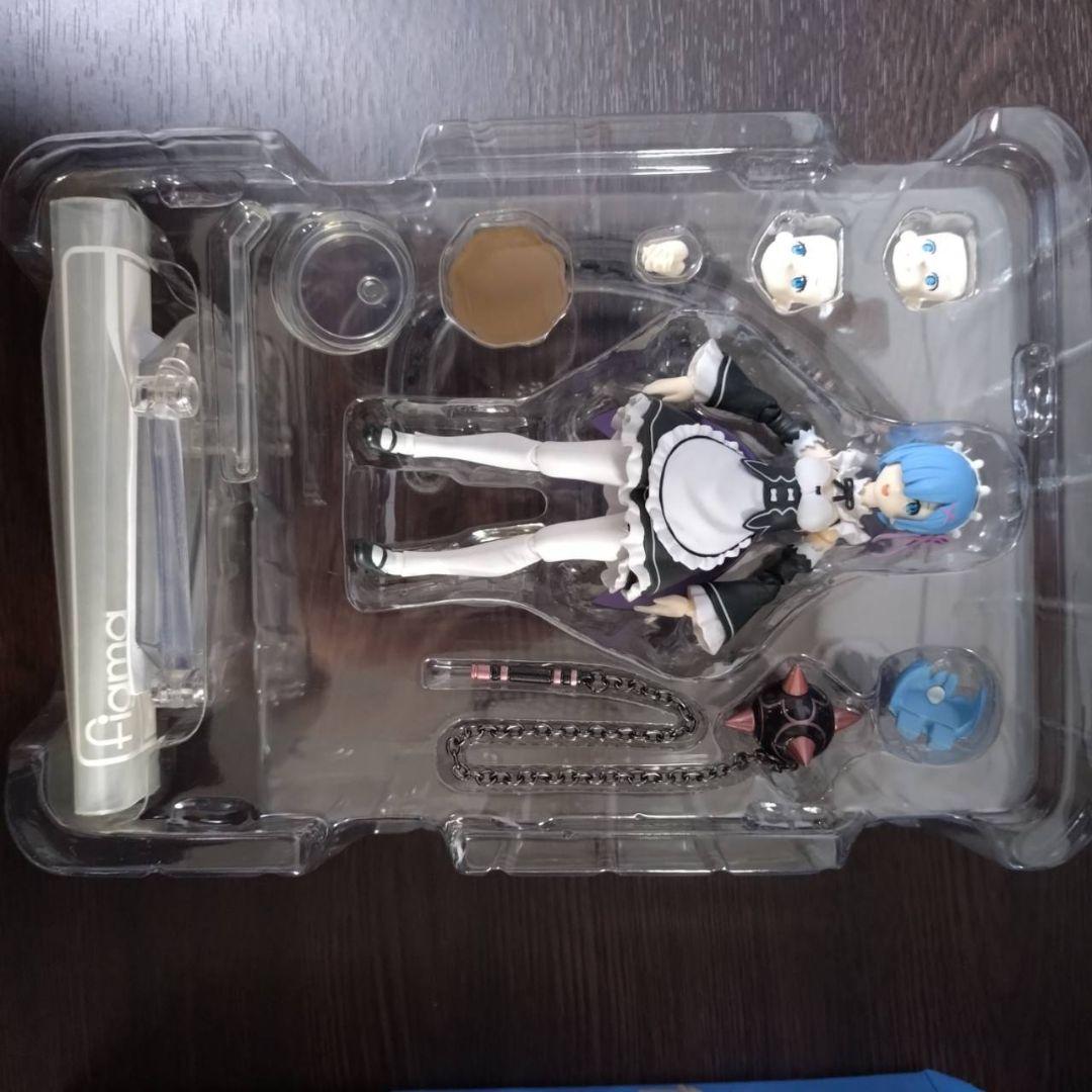 開封　figma　フィグマ　リゼロ　レム　光るマウスパッドセット