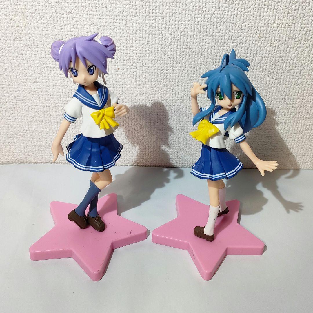 ☆　らき☆すたフィギュア　エクストラフィギュア　 泉こなた　柊かがみ　☆