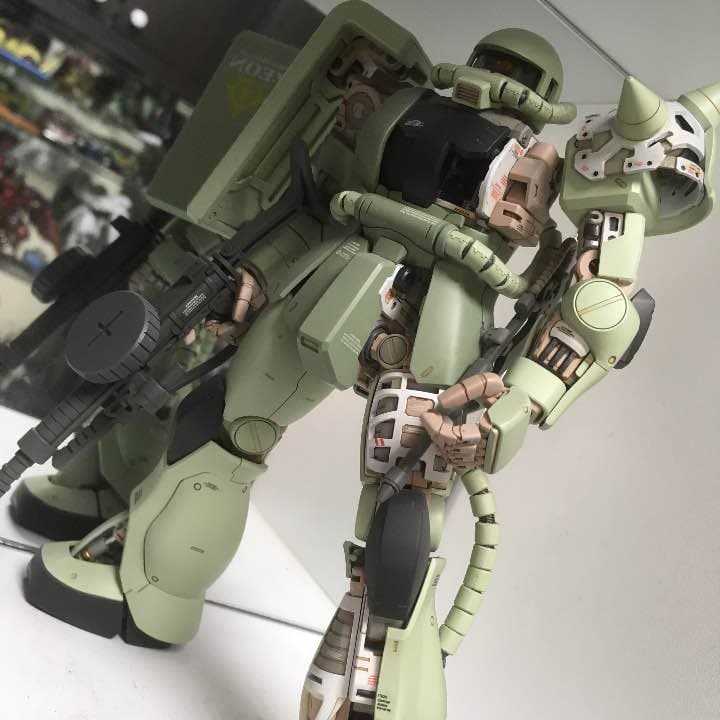 【塗装済】MG ザクII ver2.0【完成品】