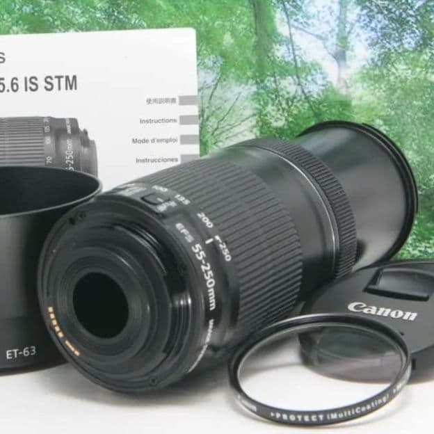 ❤️手ぶれ補正で遠くが超綺麗☆Canon 55-250mm IS STM❤️