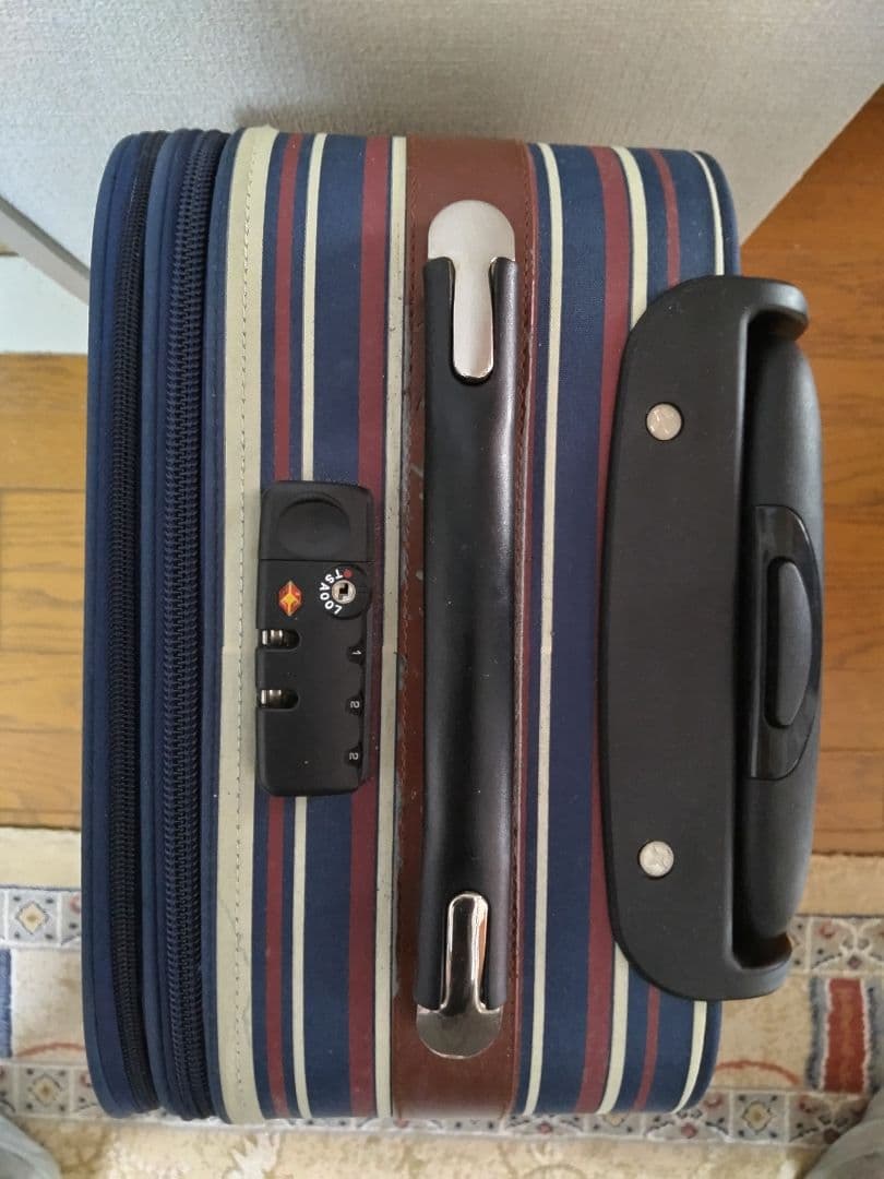 ペコちゃん スーツケース ネイビー