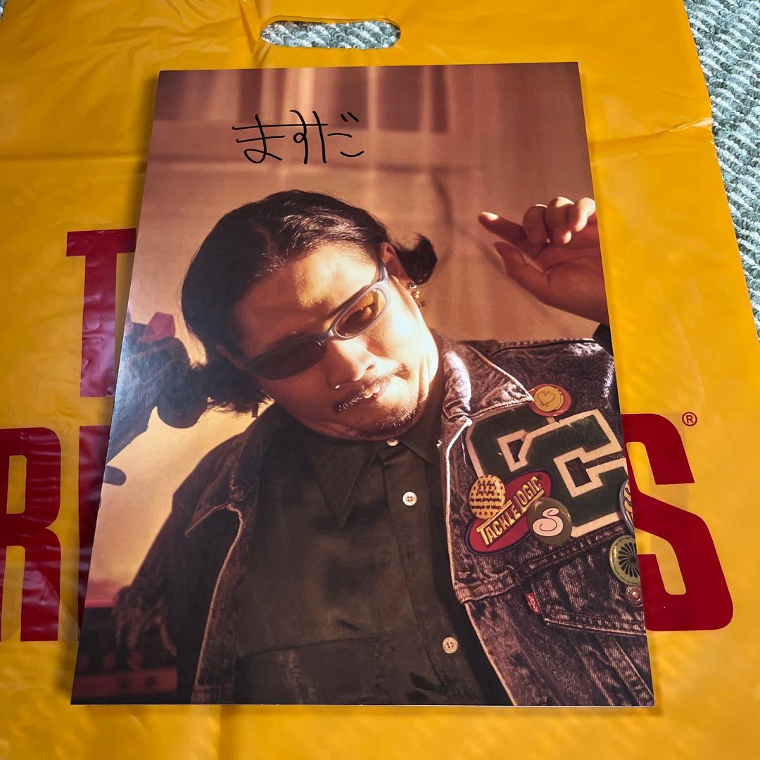 kroi 益田英知（ドラムス）直筆サイン入りパネル タワレコ渋谷店展示