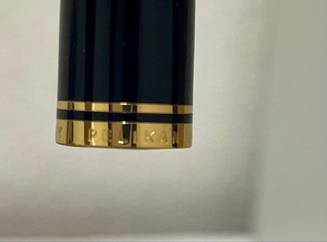 ペリカン(perikan)スーベレーン M400 緑縞 EF (極細字)