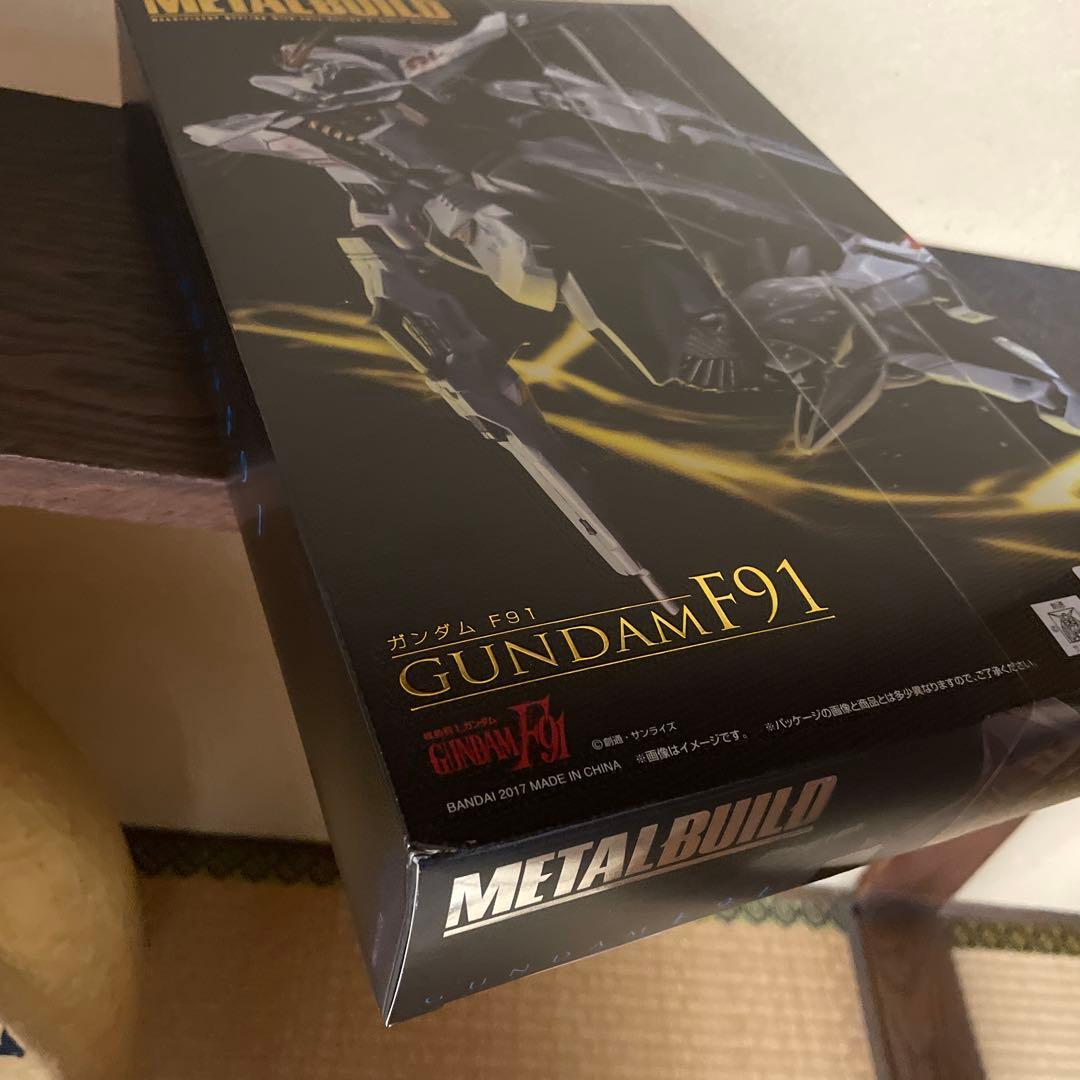 新品 BANDAI LBUILD GUNDAM F91 メタルビルド